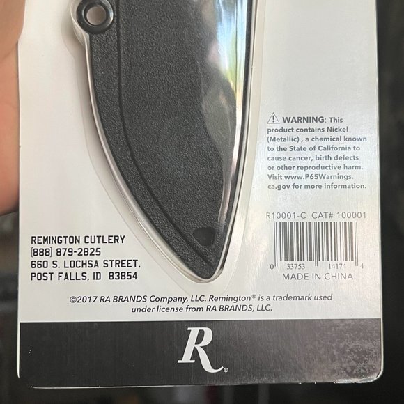 Remington Sportsman R10001 Fixed 4.3" Drop Point Blade Knife $30 - Picture 13 of 13